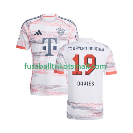 Fußballtrikots Bayern München Alphonso Davies 19 2025-2026 Kurzarm Auswärts-trikot kaufen